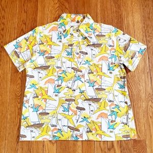 Vintage Jantzen Shirt Rare VTG Yacht Birds TOP